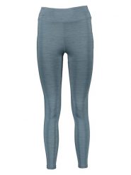 Dare 2b Legginsy sportowe "Legitimate" w kolorze niebieskoszarym rozmiar: 46. Niebieskie legginsy damskie Dare 2b, bez wzorów, z materiału, outdoorowe. Za 74.46 zł.