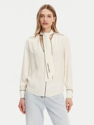 Elisabetta Franchi Koszula 8053686273550 Kolorowy Regular Fit. Białe koszule damskie Elisabetta Franchi, bez wzorów, z wiskozy, bez kołnierzyka, bez ramiączek. Za 989.99 zł.