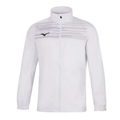 Kurtka z dresu Mizuno Team Chiba Micro. Białe kurtki sportowe damskie Mizuno, l, bez wzorów, z dresówki, bez kaptura. Za 242.85 zł.