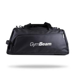 Torba sportowa 2w1 poliestrowa 42 L czarna. Czarne torby na laptopa GYMBEAM, bez wzorów, duże. Za 221.90 zł.