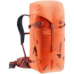 Plecak górski damski Deuter Guide 32+ SL - papaya/redwood. Brązowe plecaki Deuter, bez wzorów. Za 786.99 zł.