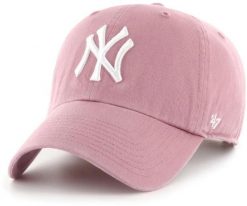 New York Clean Up Lifestyle Czapka baseballowa - Regulowana - Malwowy. Fioletowe czapki z daszkiem damskie 47 Brand, bez wzorów, z bawełny. Za 142.34 zł.