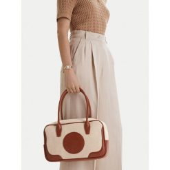 Torebka Beverly Hills Polo Club. Brązowe torebki klasyczne damskie Beverly Hills Polo Club, bez dodatków. Za 219.99 zł.