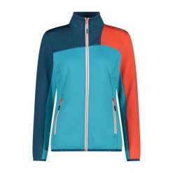 Bluza damska turystyczna CMP 32G4266. Czerwone bluzy damskie CMP, l, bez wzorów, z polaru, bez kaptura. Za 323.50 zł.