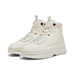 Buty Sportowe Damskie Puma Mayra Frosted. Białe obuwie sportowe casual damskie Puma, z materiału, trekkingowe. Za 602.00 zł.