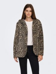 ONLY Kardigan w kolorze jasnobrązowo-czarnym rozmiar: M. Brązowe kardigany damskie Only, m, bez wzorów. Za 140.20 zł.