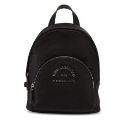 Plecak KARL LAGERFELD. Czarne plecaki KARL LAGERFELD, bez wzorów. Za 499.99 zł.