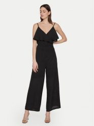 Vila Kombinezon Elke 14093630 Czarny Regular Fit. Czarne sukienki damskie Vila, bez wzorów, z syntetyku, bez ramiączek. Za 139.99 zł.