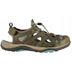Sandały trekkingowe damskie Karrimor Auckland Lady K1021. Brązowe sandały damskie Karrimor, bez wzorów, bez obcasa, bez zapięcia. Za 190.99 zł.