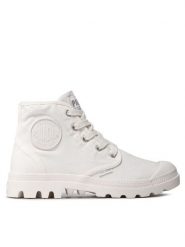 Palladium Trapery Pampa Hi 92352-116-M Biały. Białe trapery damskie Palladium, z materiału, bez zapięcia. Za 379.99 zł.