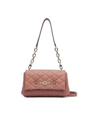 Guess Torebka Frances HWQG22 41190 Różowy. Czerwone torebki klasyczne damskie Guess, ze skóry, bez dodatków. Za 584.99 zł.