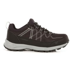 Buty trekkingowe damskie Regatta Samaris Lite Low. Czarne obuwie trekkingowe damskie Regatta, bez zapięcia. Za 260.70 zł.