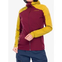 Kurtka softshell damska La Sportiva Aequilibrium Speed Jacket. Czerwone kurtki damskie La Sportiva, bez wzorów, z softshellu, bez kaptura. Za 698.19 zł.