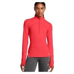 Bluza sportowa damska Under Armour termoaktywna treningowa rozpinana. Czerwone bluzy damskie Under Armour, s, bez wzorów, bez kaptura. W wyprzedaży za 256.60 zł.