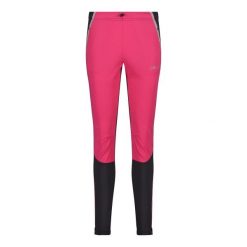 Spodnie narciarskie dla kobiet CMP. Czerwone spodnie sportowe damskie CMP, na zimę, bez wzorów, narciarskie. Za 340.00 zł.