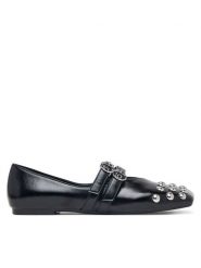 Armani Exchange Baleriny XW003103 AF27459 UC001 Czarny. Czarne balerinki damskie Armani Exchange, bez wzorów, ze skóry. Za 1,129.00 zł.