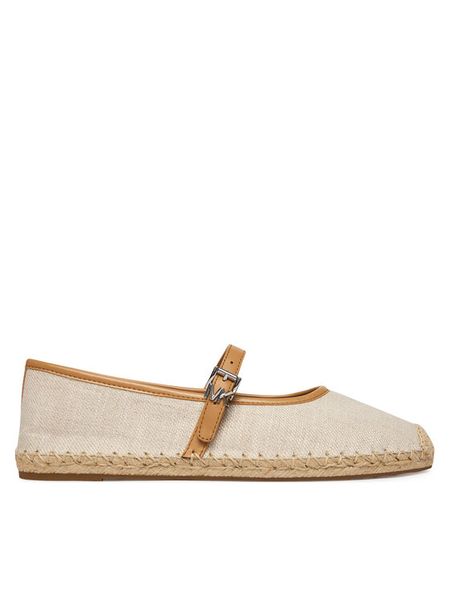 MICHAEL Michael Kors Espadryle Lynn Ballet 40S6LYFP1D Écru. Białe espadryle damskie MICHAEL Michael Kors, bez wzorów, z materiału, bez obcasa. Za 477.99 zł.