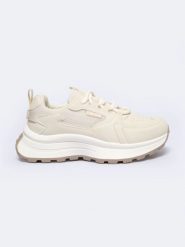 Sneakersy damskie beżowe NN274A105 801. Brązowe obuwie sportowe damskie Big Star, bez zapięcia, na fitness i siłownię. W wyprzedaży za 139.99 zł.