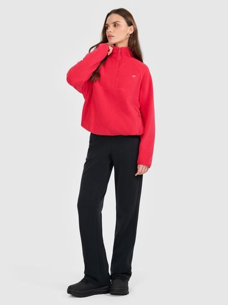 4F Spodnie dresowe z modalem damskie - czarne L. Czarne spodnie dresowe damskie 4F, l, bez wzorów, z dresówki. Za 189.99 zł.