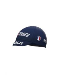 Czapka rowerowa Alé Cycling Federazione Francese Ciclismo One size Granatowy. Białe czapki damskie ALÉ CYCLING, bez wzorów, z bawełny. Za 190.20 zł.