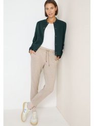 Cecil Spodnie dresowe w kolorze beżowym rozmiar: XL/L28. Brązowe spodnie dresowe damskie Cecil, l, bez wzorów, z dresówki. Za 132.36 zł.