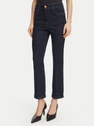 Fracomina Jeansy FY26WV9006D46093 Czarny Cropped Fit. Czarne jeansy damskie Fracomina. Za 344.99 zł.
