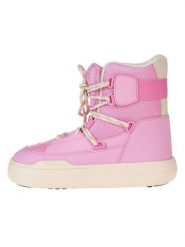 Moon Boot Botki "Park Sneaker Boot" w kolorze jasnoróżowym rozmiar: 40. Różowe botki damskie Moon Boot, z materiału, bez obcasa, bez zapięcia. Za 409.45 zł.