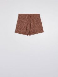 Szorty dzianinowe - wielobarwny. Spodenki sportowe damskie Sinsay, l, bez wzorów, z dzianiny. W wyprzedaży za 29.99 zł.
