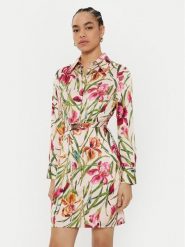 Marciano Guess Sukienka koszulowa 5RGK40 9917Z Kolorowy Regular Fit. Sukienki damskie Marciano Guess, z aplikacjami, z syntetyku, bez ramiączek. Za 869.99 zł.