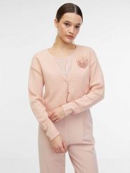 Orsay Kardigan w kolorze jasnoróżowym rozmiar: L. Różowe kardigany damskie Orsay, l, bez wzorów. Za 61.31 zł.