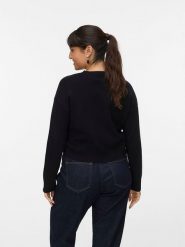 Vero Moda Kardigan w kolorze czarnym rozmiar: XS. Czarne kardigany damskie Vero Moda, xs, bez wzorów. Za 101.23 zł.