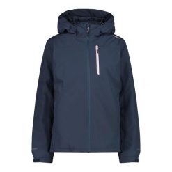 Damska kurtka wodoodporna CMP. Czerwone kurtki damskie CMP, m, bez wzorów, z kapturem. Za 375.00 zł.