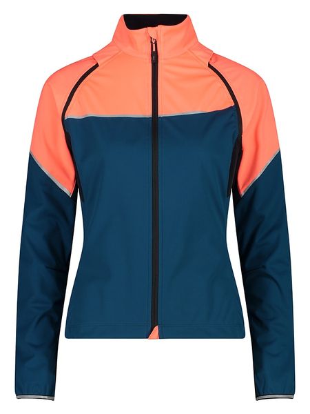 CMP Kurtka softshellowa 2w1 w kolorze granatowo-pomarańczowym rozmiar: 34. Niebieskie kurtki sportowe damskie CMP, m, bez wzorów, z tkaniny, bez kaptura. Za 196.70 zł.