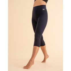 Legginsy nocne capri FIR 160 den Nina. Czarne legginsy damskie Anaissa, s, bez wzorów, z poliamidu. W wyprzedaży za 150.00 zł.