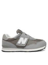 New Balance Sneakersy PV515GRY Szary. Szare buty sportowe chłopięce New Balance, ze skóry, bez zapięcia. Za 199.99 zł.