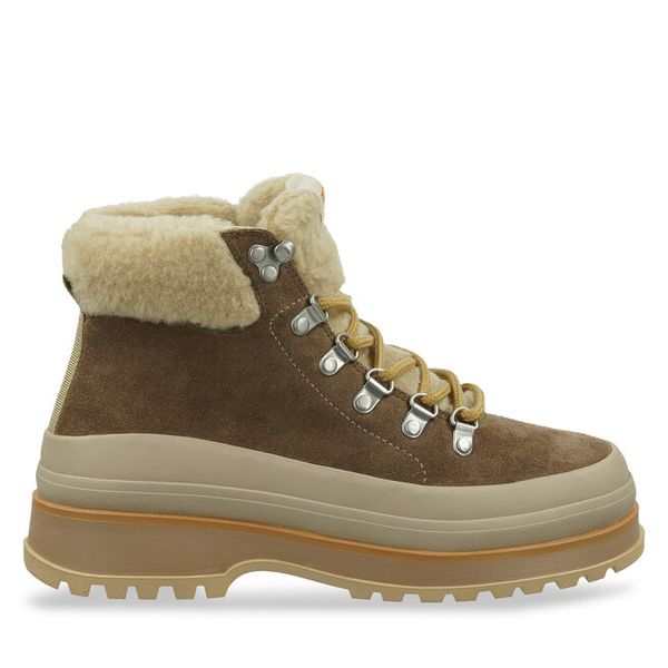 Trapery Gant. Brązowe trapery damskie Gant, bez zapięcia. Za 429.99 zł.