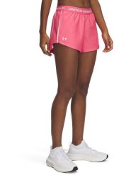 Under Armour Szorty funkcyjne w kolorze różowym rozmiar: M. Różowe spodenki sportowe damskie Under Armour, m, bez wzorów, outdoorowe. Za 96.60 zł.