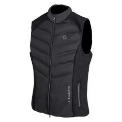 Kurtka jeździecka bez rękawów ELT Comfort Heat. Czarne kurtki damskie ELT, l, bez wzorów, z materiału, bez kaptura. Za 385.00 zł.