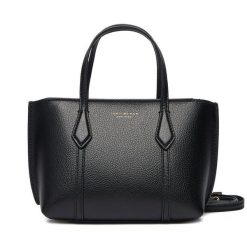 Torebka Tory Burch. Czarne torebki klasyczne damskie Tory Burch, bez dodatków. Za 1,489.00 zł.