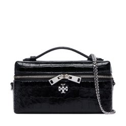 Torebka Tory Burch. Czarne torebki klasyczne damskie Tory Burch, bez dodatków. Za 2,759.00 zł.