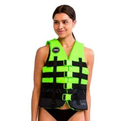 Kamizelka asekuracyjna JOBE 4 Buckle Life Vest. Zielone kamizelki damskie JOBE, s, bez wzorów, bez kaptura. Za 365.50 zł.