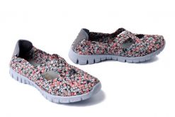 ROCK SPRING Carioca X black salmon, półbuty letnie damskie. Czarne półbuty damskie Rock Spring, na lato, bez wzorów, bez obcasa, bez zapięcia. Za 153.93 zł.