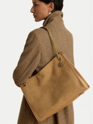 LAUREN RALPH LAUREN Torebka 431980176003 Brązowy jasny. Brązowe torebki klasyczne damskie Lauren Ralph Lauren, ze skóry, bez dodatków. Za 2,199.00 zł.