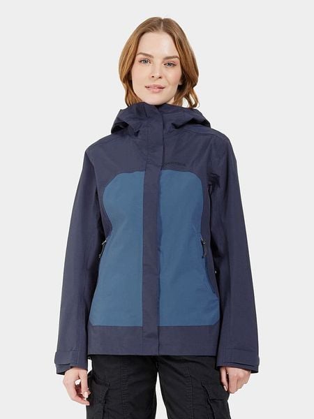 Didriksons Kurtka funkcyjna "Grit" w kolorze granatowo-niebieskim rozmiar: 36. Niebieskie kurtki sportowe damskie Didriksons, bez wzorów, bez kaptura. Za 277.36 zł.