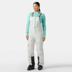 Damskie spodnie narciarskie cargo na szelkach Helly Hansen Switch. Zielone spodnie sportowe damskie Helly Hansen, na zimę, bez wzorów, narciarskie. W wyprzedaży za 958.00 zł.