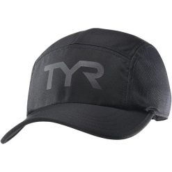 Czapka TYR PACE RUNNING CAP. Czarne czapki damskie TYR, bez wzorów. Za 159.99 zł.