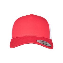 Czapka Flexfit 5-panel retro 2-tone. Białe czapki z daszkiem damskie FLEXFIT, bez wzorów. Za 86.50 zł.