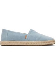TOMS Espadryle w kolorze błękitnym rozmiar: 39. Niebieskie espadryle damskie TOMS, bez wzorów, bez obcasa. Za 254.74 zł.