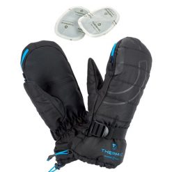 Mitenka grzewcza ski doroslych Therm-ic Warmer Ready Gloves kieszen na suwak. Czerwone rękawiczki damskie THERM-IC, bez wzorów, z poliesteru. Za 279.00 zł.