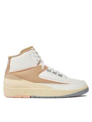 Nike Sneakersy Air Jordan 2 Retro DX4400 118 Biały. Białe obuwie sportowe damskie Nike, ze skóry, bez zapięcia. Za 589.99 zł.